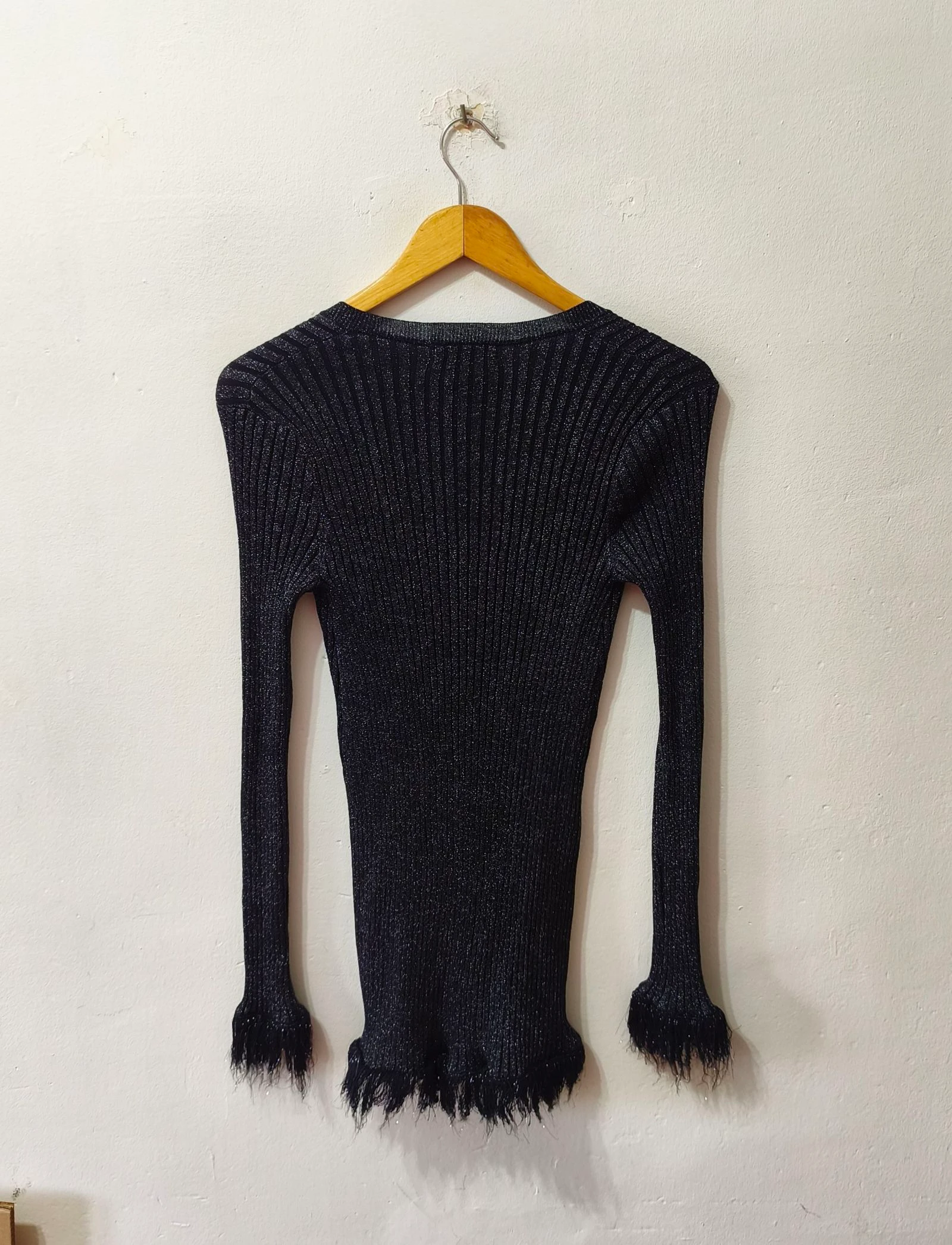 Zwart jurk Zara vrouw Maat S – photo 2